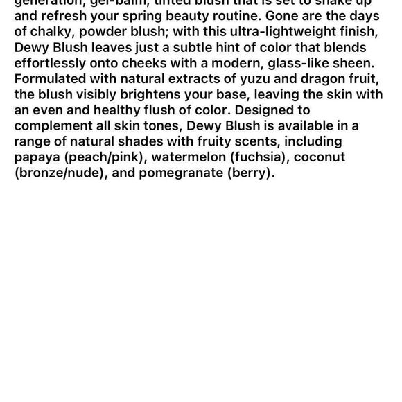 🌻Pick 2/$20 Ciaté London Dewy Cheek Blush - Watermelon New FullSz - Picture 7 of 8